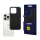Etui / obudowa na smartfona 3mk HARDY Silky Leather MagCase do iPhone 15 Pro Max czarny